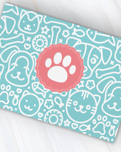Mint Foot Rally Towel (SIZE 17"X 11")