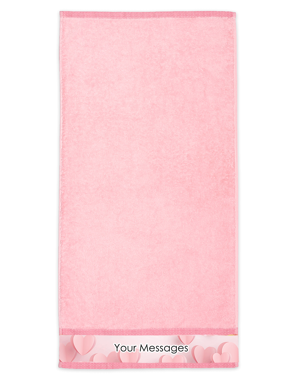 Pink Hand Towel (SIZE 16"X 32")