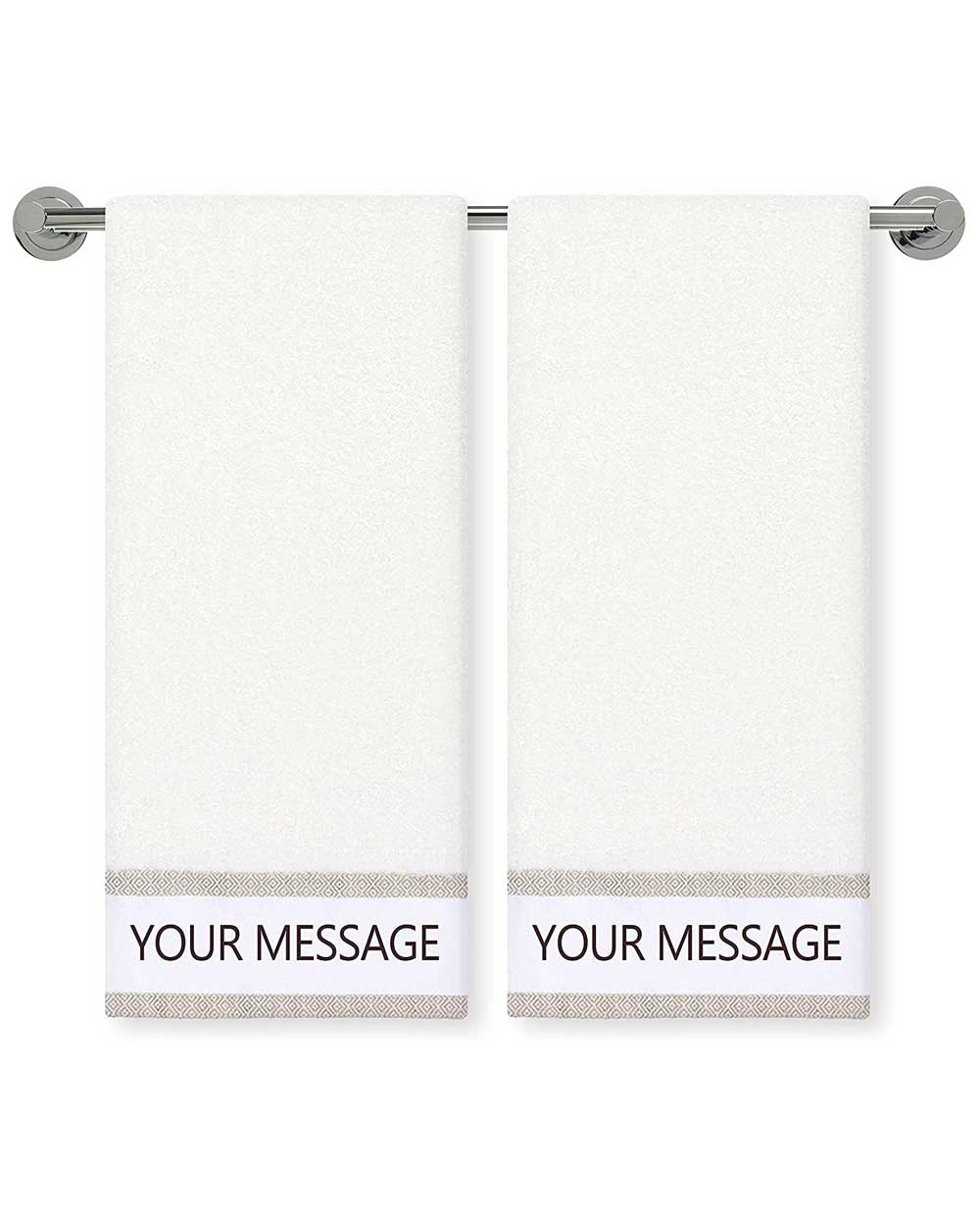 Real Estate Ivory Hand Towel (SIZE 16"X 32")