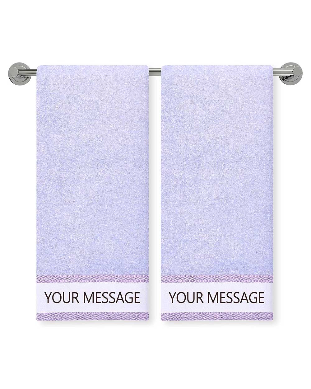 Grand Opening Purple Hand Towel (SIZE 16"X 32")