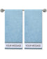 Blue Hand Towel (SIZE 16"X 32")