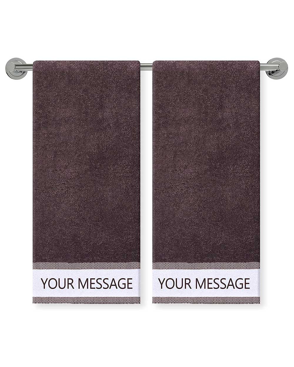 Conference Brown Hand Towel (SIZE 16"X 32")