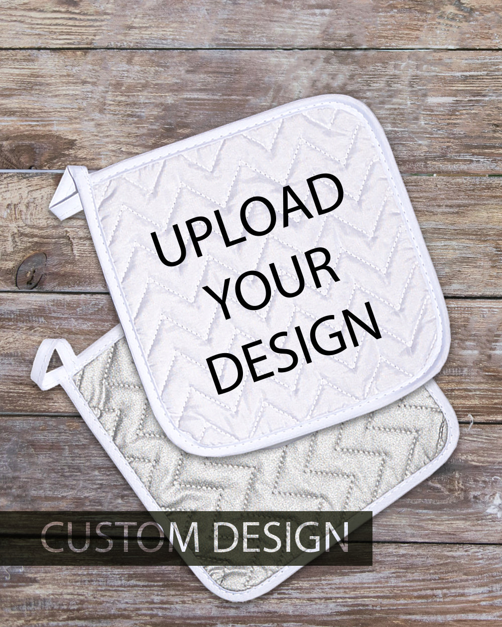 Custom Design Pot Holder  (SIZE 8"X 8")