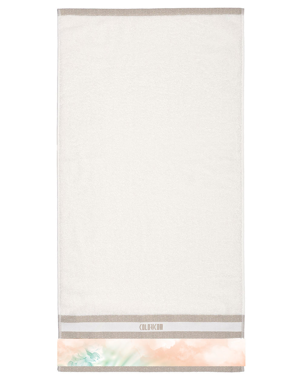 Ivory Mini Bath Towel (SIZE 20"X 40")