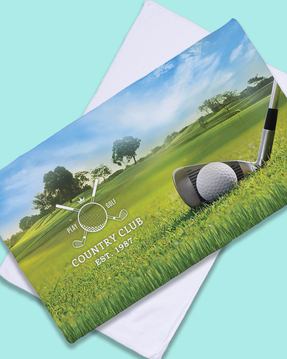 Golf Towel  Horizontal (SIZE 25"x 16")