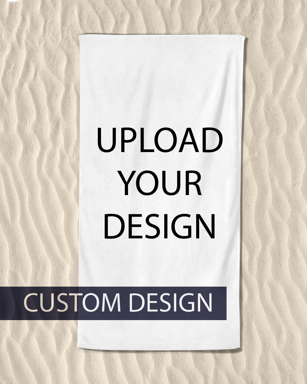 Personalized Custom Beach Towel - 30"x58" Pool Swim Travel Large  Customized Photo Design Text Name Picture Gift for Men Women Kids