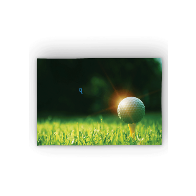 Golf Ball Rally Towel (SIZE 17"X 11")